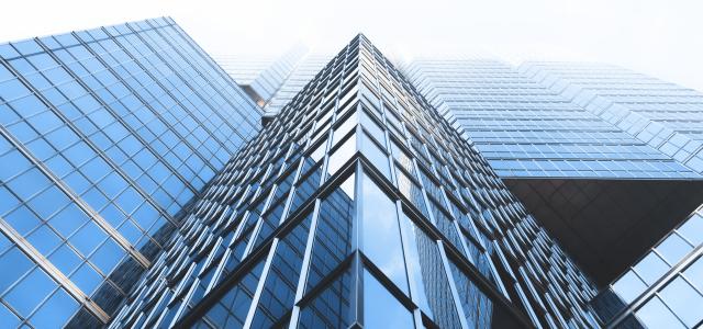 Sharp skyscraper building angles. Image courtesy of Patrick Tomasso and Unsplash
